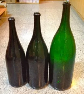 Botellas de grandes formatos de Cava