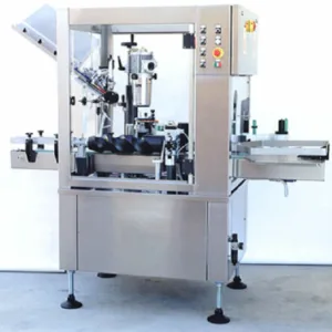 Etiquetadora capsuladora automática