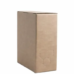 Cajas bag in box personalizadas o genéricas estandard kraft o blancas.