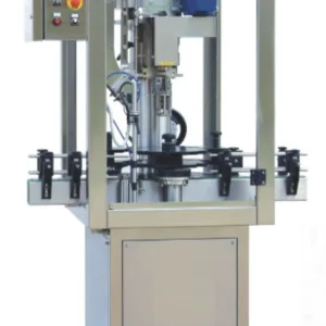 Cerradora tapon rosca-pilfer automática 3.000 bot/hora