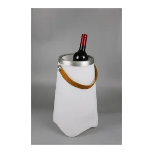 Cubitera PREMIUM Leds con Altavoz Bluetooth, Macetero Diseño, Multicolor Led Rgb